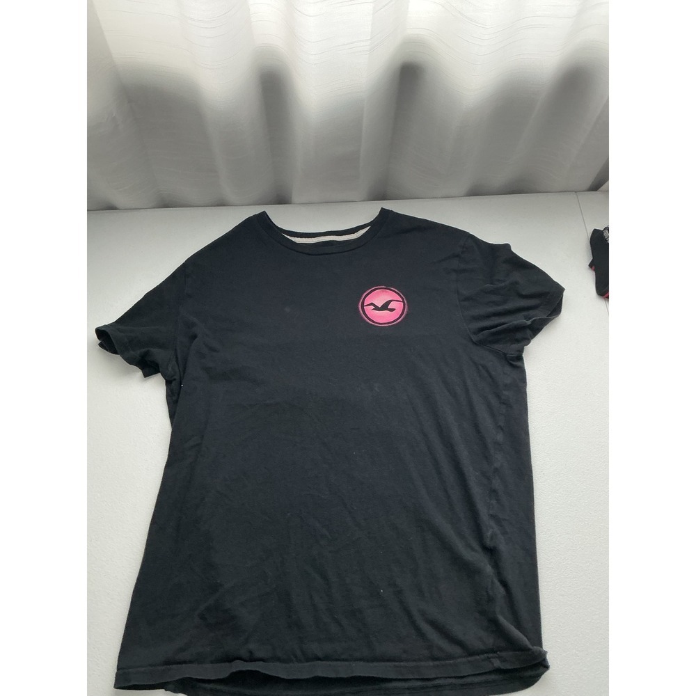 Hollister Graphic‎ T-Shirt Los Angeles New York London Paris Size L